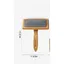 Brosse de Toilettage pour Chiens et Chats Convient aux Poils Longs et Courts Outil dpilation couleurs multiples LARGEIGHT
