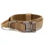 Collier réglable pour chien, confortable et respirant, avec boucle en métal et anneau en D pour l'entraînement des chiens de taille