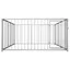 （SOLDES SEPT)Parc à Chiot - Enclos Grande Taille Chenil dextérieur pour chiens 200 x 200 x 100 cm &1764120