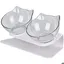 Gamelle double en plastique pour chien et chat Gamelle pour voyage chien chat Gamelle pour chien Distributeur deau et de croque