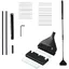 Grattoir à algues - Nettoyeur dalgues pour aquarium - 62 cm - 10 lames de rechange