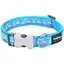 Collier pour Chien - RED DINGO - Flamant Rose Turquoise - 12 mm - 20-32 cm - XS