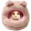 Maison pour Cochon Inde Lit Chaud Douillet pour Hamster Doux et Confortable Lit pour Petits Animaux Ours Camel 10*10cm CORBEILLE