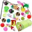 Ensemble de 21 jouets pour chat mignon (couleur aléatoire)