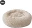 Panier rond pour chien et chat, doux et confortable, en peluche, Donut, lit pour chiot, doux et chaud, pour dormir en hiver