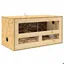 Terrarium - vidaXL - en osb - marron - 60 x 30 x 30 cm icm24o3841