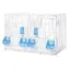Cage délevage oiseaux 58cm parois grillagées - 2GR Blanc