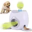 Lanceur de balles pour chiens machine automatique de lancer de balles de tennis pour chiens (couleur : gris) ODIPIE