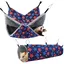 MHY® - Hamac pour furet rat cochon dInde jouets doux pour hamster tunnels et tubes suspendus cachette jeu et sommeil lot de