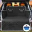 Housse de coffre de voiture universelle impermable et antidrapante tapis de coffre pour SUV et chiens couleurs multiples YYV