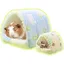 Lit pour animaux - XVX - Lot de 2 - Flanelle douce - Cachette douillette - Pour rongeurs
