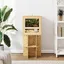 MOT10691-Terrarium Marron 40 x 40 x 40 cm OSB