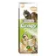 Friandises en sticks (2x55g) pop-corn et miel . pour hamsters et rat .