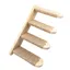 Escalier pour Chat 4 Étapes Échelle avec Cordes de Jute Étagères Murales Mur dEscalade Cadre dEscalade Mural (Supporte 20 kg)