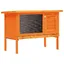 Solde 2026Poulailler pratique/parc à lapins Brun - Clapier dextérieur Enclos pour petits animaux 1 niveau Bois 8 Kg 67511601