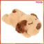 Jouet pour chiots - AKOZON - Heartbeat - Peluche douce - Battement de cœur réaliste - Marron