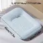 Tapis rafraîchissant 3D lavable pour chien et chat été - Technologie glace 3D - Bleu - 45x35 cm bleu CORBEILLE