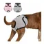 Couches lavables pour chien - ULISEM - Lot de 2 - 37-55 cm - Absorbantes - Lavables - Forme de L - Culottes hygiéniques