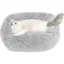 Panier pour Chat - XVX - 55x45x20 cm - Lavable - Anti-Dérapant - Coussin Inclus