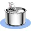 Fontaine à Eau - EINNENFFER - Ultra Silencieuse - Acier Inoxydable - 2 Litres - Pour Chats et Chiens