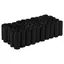BESTLIFE Sacs à crottes pour chiens 750 pcs noir 30x20 cm PEavec manuel de montage（24822283）VIDAXL