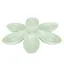 Gamelles pour animaux de compagnie en forme de fleur pour chats gamelle pour animaux de compagnie à 6 compartiments –
