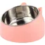 Gamelle pour chat - AIMOONSA - 200ML - Acier inoxydable - Inclinaison 15° - Base antidérapante