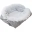Lit moelleux lavable auto-chauffant 2-en-1 pour chat et chien de petite taille