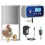 TTLIFE Clapet Automatique pour poulailler Kit d'ouverture du poulailler,ouvre-Porte poulailler avec minuterie, fermes Smart Home