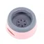 Gamelle Flottante Anti-débordement et Anti-étouffement pour Animal Domestique Chien Chat Chiot (Rose)