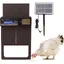 Porte de poulailler automatique nergie solaire tanche en aluminium avec minuterie IP45 pour ferme couleurs multiples Largeight