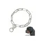 Colliers trangls Collier de Dressage pour Chien Colliers Classiques Rglable en Acier Solide Chane Collier en Chane Grosses Odipie