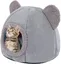 Lit Niche pour Chat dintrieur Lit pour Chat Grotte de Chat Maison avec Coussin Amovible Lavable remb Animalerie > Chat > Jouet et j