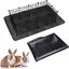 Tapis de Parc imperméable pour Animal Domestique 150 x 100 cm Base réutilisable pour Lapins Lapinsfurets Autres Petits Animaux