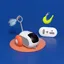 Jouet de voiture interactif pour chats - Phoesky - Télécommande - Rechargeable USB - Évitement dobstacles
