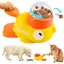 YSFMODE-Distributeur De Croquettes En Forme De CanardJouet Interactif Pour Chien Et ChatDistributeur De FriandisesJeux Intellig