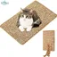 Tapis Griffoir Chat en Sisal Naturel, 40*60cm Tapis à Gratter pour Chat Tapis Sisal Chat Chaton Protège Tapis et Canapés Jouet