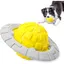 Jouet à mâcher indestructible pour chien jouet couinant avec balle sonore jouet interactif pour chien adapté aux chiens de pe