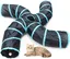 Tunnel pour chat de type S, tubes pliables en forme de S à 2/3/4/5 voies pour petits animaux, tunnels interactifs pour chats