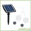 Aérateur solaire détang avec Tube doxygène et pierre à bulles pompe à oxygène solaire 6 V 2 W 08 L/min pour étang Aquarium