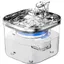 Fontaine à Eau Chat Chien - 2 Litres - Ultra Silencieuse - Niveau deau Visible - Filtre Triple Action - Facile à nettoyer 2l   pc