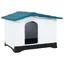 Automne/hiverNiche pour chien Bleu 905x68x66cm Polypropylène - HAuteur:66cm - Grande Taille &FR_793991