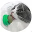 Lot de 4 boules dherbe à chat jouets interactifs rotatifs pour chat