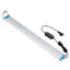Éclairage Aquarium Rampe LED d’Aquarium Spectre Complet avec Contrôleur38 cm lumière bleue plus lumière blanche