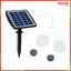 Pompe à oxygène solaire - AKOZON - panneau 6V 2W - batterie 2200mAh - 2 modes (16/32h) - 08 L/min