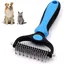 Démêlant - Peigne pour sous-poil - Brosse pour chien - Brosse pour chat - Peigne démêlant - Râteau et brosses de toilettage SANPIE