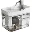 Fontaine à eau automatique pour chat - Phoesky - 15 L - Filtre à eau - Antidérapant - 165x115x12 cm - PET PP - 25 W