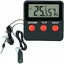 Reptiles Thermomètre Numérique Hygromètre LCD Jauge de Température et Humidité pour Terrarium Animaux Domestiques Incubateur Rés