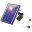 Pompe à oxygène solaire  - Roame -  6w 08l/min-avec tube doxygène et pierre à bulles dair-aérateur solaire de bassin pour jardin