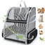 Sac Transport Chat Chien Sac a Dos Chat Respirant Sac de Transport pour Chat Chien avec Matelas en Peluche Amovible N Étiquette